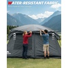 image:imageAbahub 10 Person Tent for Camping Family Cabin Tents with 2 Rooms and 2 Doors Large Tent with Rainfly Porch 4 Windows 14ft x 10ft x 81inGrey