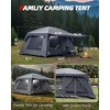image:imageAbahub 10 Person Tent for Camping Family Cabin Tents with 2 Rooms and 2 Doors Large Tent with Rainfly Porch 4 Windows 14ft x 10ft x 81inGrey