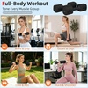 image:imageAbahub 2 in 1 Kettlebell amp Dumbbell Set Adjustable Dumbbell for Home GymBlack
