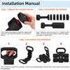 image:imageAbahub 2 in 1 Kettlebell amp Dumbbell Set Adjustable Dumbbell for Home GymBlack