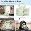 image:imageAbahub 2 in 1 Kettlebell amp Dumbbell Set Adjustable Dumbbell for Home GymGreen