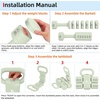 image:imageAbahub 2 in 1 Kettlebell amp Dumbbell Set Adjustable Dumbbell for Home GymGreen