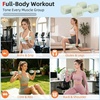 image:imageAbahub 2 in 1 Kettlebell amp Dumbbell Set Adjustable Dumbbell for Home GymGreen