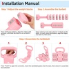 image:imageAbahub 2 in 1 Kettlebell amp Dumbbell Set Adjustable Dumbbell for Home GymPink