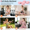 image:imageAbahub 2 in 1 Kettlebell amp Dumbbell Set Adjustable Dumbbell for Home GymPink