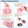 image:imageAbahub 2 in 1 Kettlebell amp Dumbbell Set Adjustable Dumbbell for Home GymPink