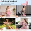 image:imageAbahub 2 in 1 Kettlebell amp Dumbbell Set Adjustable Dumbbell for Home GymPink