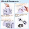 image:imageAbahub 2 in 1 Kettlebell amp Dumbbell Set Adjustable Dumbbell for Home GymPurple