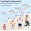 image:imageAbahub 2 in 1 Kettlebell amp Dumbbell Set Adjustable Dumbbell for Home GymPurple