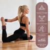 image:imageAbahub Adjustable Wrist amp Ankle Weights 2Pack Wearable Silicone Weighted Bracelet for Women Arm Leg Weights for Home Gym Workout Jogging Yoga amp PilatesBrown