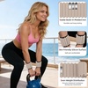 image:imageAbahub Adjustable Wrist amp Ankle Weights 2Pack Wearable Silicone Weighted Bracelet for Women Arm Leg Weights for Home Gym Workout Jogging Yoga amp PilatesMagnetic Beige