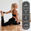 image:imageAbahub Adjustable Wrist amp Ankle Weights 2Pack Wearable Silicone Weighted Bracelet for Women Arm Leg Weights for Home Gym Workout Jogging Yoga amp PilatesBlack