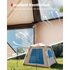 image:imageAbahub Inflatable Camping Tent with Hand Pump for 12348 Person12 Person727256 ft
