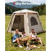 image:imageAbahub Inflatable Camping Tent with Hand Pump for 12348 Person12 Person727256 ft