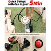 image:imageAbahub Inflatable Camping Tent with Hand Pump for 12348 Person12 Person727256 ft