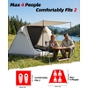 image:imageAbahub Inflatable Camping Tent with Hand Pump for 12348 Person4 Person12 x 77 x 48ft