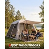 image:imageAbahub Inflatable Camping Tent with Hand Pump for 12348 Person68 Person112 x 112 x 71ft