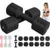image:imageAbahub 2 in 1 Kettlebell amp Dumbbell Set Adjustable Dumbbell for Home GymBlack