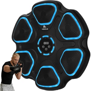 image:imageAbahub Music Boxing Machine Bluetooth Punch Machine for Men amp KidsBlue Light