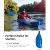 image:imageAbahub 210230cm230250cm Adjustable Kayak Paddle for KayakBoatingBlue