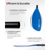 image:imageAbahub 210230cm230250cm Adjustable Kayak Paddle for KayakBoatingBlue