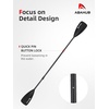 image:imageAbahub 34Piece Adjustable SUP Paddle Lightweight Aluminum Alloy Shaft4 pcsblack