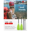 image:imageAbahub 34Piece Adjustable SUP Paddle Lightweight Aluminum Alloy Shaft4 pcsgreen