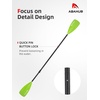 image:imageAbahub 34Piece Adjustable SUP Paddle Lightweight Aluminum Alloy Shaft4 pcsgreen