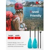 image:imageAbahub 34Piece Adjustable SUP Paddle Lightweight Aluminum Alloy Shaft4 pcsteal