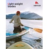 image:imageAbahub 34Piece Adjustable SUP Paddle Lightweight Aluminum Alloy ShaftBamboo Print