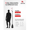 image:imageAbahub 34Piece Adjustable SUP Paddle Lightweight Aluminum Alloy Shaftblack