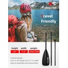 image:imageAbahub 34Piece Adjustable SUP Paddle Lightweight Aluminum Alloy Shaftblack