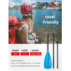 image:imageAbahub 34Piece Adjustable SUP Paddle Lightweight Aluminum Alloy Shaftblue