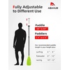 image:imageAbahub 34Piece Adjustable SUP Paddle Lightweight Aluminum Alloy Shaftgreen