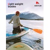 image:imageAbahub 34Piece Adjustable SUP Paddle Lightweight Aluminum Alloy Shaftorange
