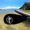 image:imageAbahub 3Piece Carbon Fiber SUP PaddleAdjustable 6786 Lightweight with BagBlack