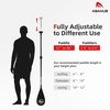 image:imageAbahub 3Piece Carbon Fiber SUP PaddleAdjustable 6786 Lightweight with BagBlack