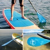 image:imageAbahub 3Piece Carbon Fiber SUP PaddleAdjustable 6786 Lightweight with BagBlue