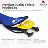 image:imageAbahub 3Piece Carbon Fiber SUP PaddleAdjustable 6786 Lightweight with BagYellow Print