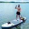image:imageAbahub 3Piece Carbon Fiber SUP PaddleAdjustable 6786 Lightweight with Bagfull carbon black