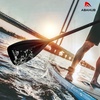 image:imageAbahub 3Piece Stand Up PaddleAdjustable 6884 Lightweight Aluminum PU CoatedBlack