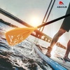 image:imageAbahub 3Piece Stand Up PaddleAdjustable 6884 Lightweight Aluminum PU CoatedYellow
