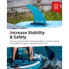 image:imageAbahub 910 Paddleboard Fin with 1 Screw Replacement Single Center Fins9 Blue Slidein Fin