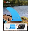 image:imageAbahub 910 Paddleboard Fin with 1 Screw Replacement Single Center Fins9 Blue Slidein Fin