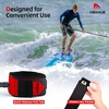 image:imageAbahub Coil SUP Leash10 ft Coiled Paddle Board Leashes57mm Legrope Strapclear red