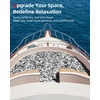 image:imageAbahub EVA Foam Boat Flooring SelfAdhesive Decking Surfboard Traction PadCamo Black