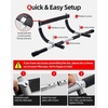 image:imageAbahub Home Pull Up Bar  Doorway Mount for Apartments  265lb HeavyDuty Strength Trainer  MultiGrip Space Saver