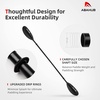 image:imageAbahub Kayak Paddle with Free Leash 220240cm Kayaking Oarsblack