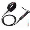 image:imageAbahub Surfboard Leash 678910 ft Straight Legrope Strap for BoardsBlack