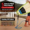 image:imageAbahub Surfboard Leash 678910 ft Straight Legrope Strap for BoardsBlue